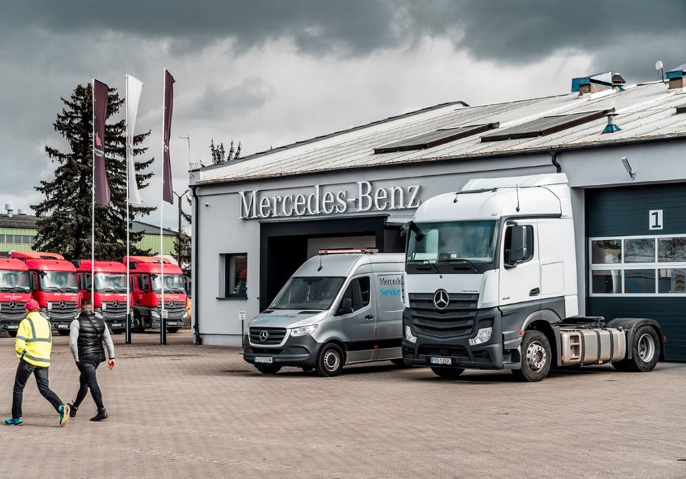 Nowy serwis MercedesBenz Trucks w Pile Truck i Transport